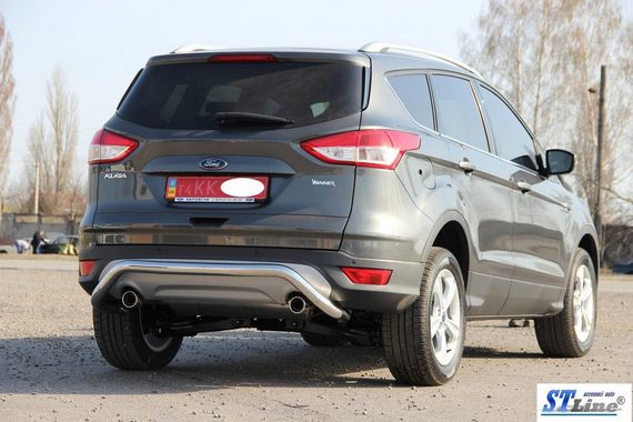 Задня дуга AK007 (нерж) для Ford Kuga/Escape 2013-2019 рр | Зображення 4