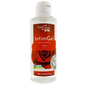 Стимулюючий гель-лубрикант з ароматом троянди LoveStim - Pop Intim Gel Rose, 150 ml Sex Aura