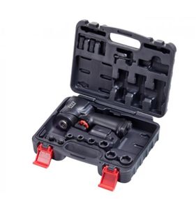 Пневмогайкокрут ударный Mighty Seven NC-4600-14KIT 1/2"+3/8" с набором головок