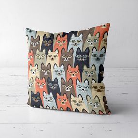 Подушка декоративная Soft Котики 45х45 см (45PST_JOY002)