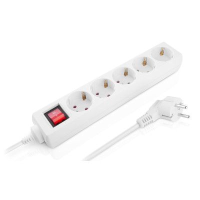 Сетевой фильтр питания REAL-EL RS-Protect M 5m, white (EL122300029) | Зображення 2