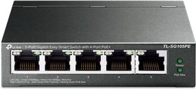 Коммутатор TP-LINK TL-SG105PE 5xGE/4xPoE+ 65W EasySmart (TL-SG105PE)