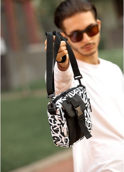 Чоловіча сумка Sambag TEL "GRAPHITY" 17 х 17 х 6 см (70151715m) | Зображення 1