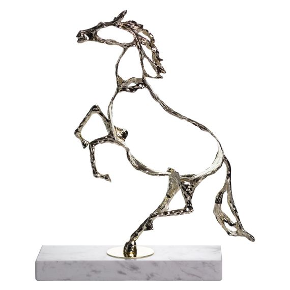 Декоративна фігурка Horse 28х8.5х34 см металева HP-7-8