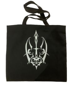 Екосумка шопер 4Profi "Герб 2" діагональ (хлопок) чорна