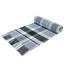 Плед Vladi 64625 Україна 140x200  Поліестер, Бавовна Блакитний, Білий, Зелений