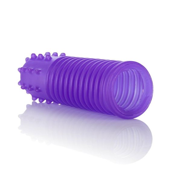 Насадки на пальці California Exotic ntimate Play Finger Tingler Purple Sex Aura | Зображення 3