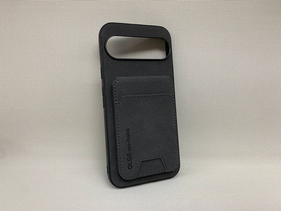 Чохол-гаманець Lux Нубук для Google Pixel 9 Pro XL з силіконовою основою