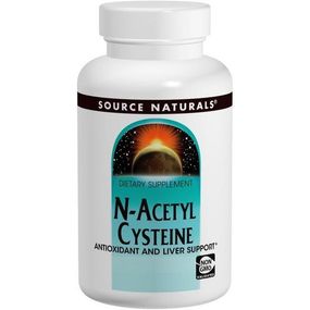 Ацетилцистеин Source Naturals NAC (N-Аcetyl-L-Цистеин) 600 mg 60 Tabs