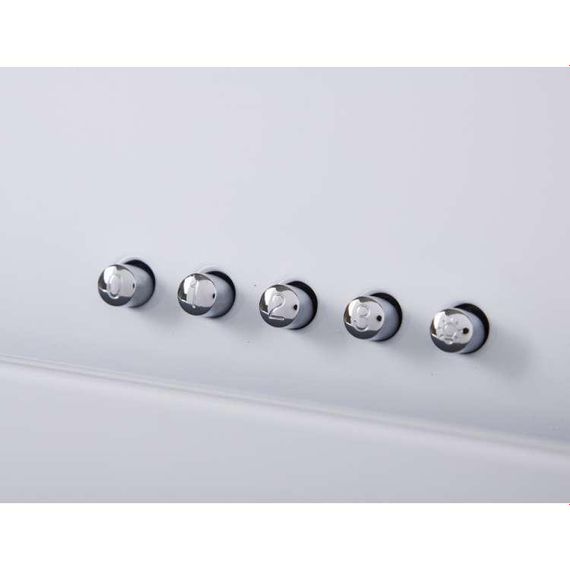 Витяжка похила біла 60 см Ventolux TIVOLI 60 WH (700) PB | Зображення 3