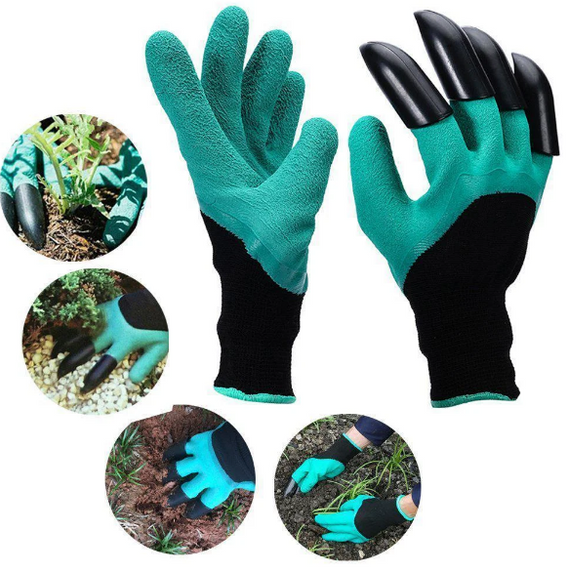 Рукавички пазурі для саду та городу GARDEN GENIE GLOVES