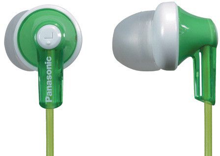 Наушники Panasonic RP-HJE118GU Зеленый