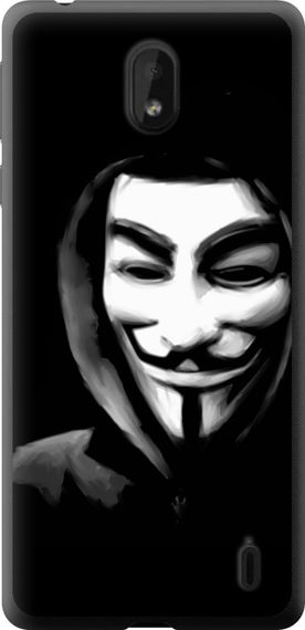 Чехол на Nokia 1 Plus Анонимус "832u-1677-17620"