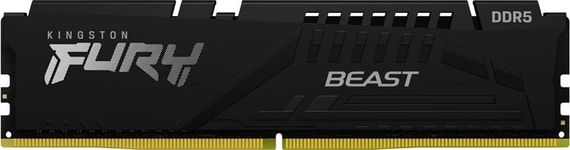 Память ПК Kingston DDR5 16GB KIT (8GBx2) 5200 FURY Beast KF552C40BBK2-16 | Зображення 1