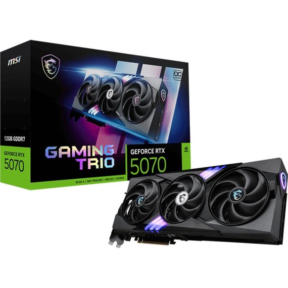 Відеокарта MSI GeForce RTX5070 12Gb GAMING TRIO OC (RTX 5070 12G GAMING TRIO OC) | Зображення 6