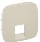 Лицевая панель Legrand Valena IN*MATIC ALLURE розетки RJ11/RJ45, слоновая кость (755416)