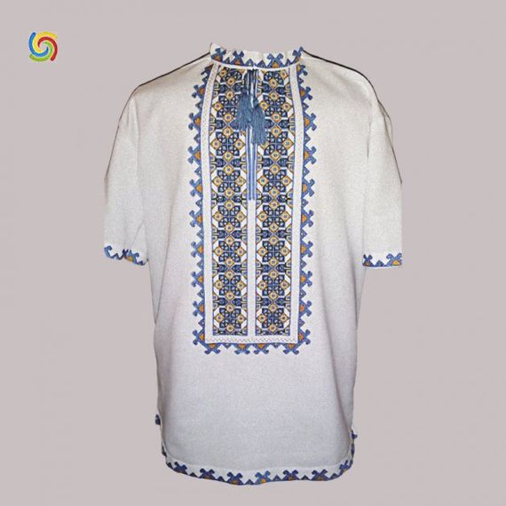 Рубашка Украинская вышиванка 33327819 цвет белый размер L/XL