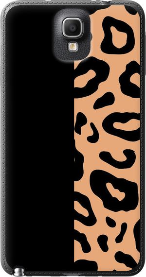 Чехол на Samsung Galaxy Note 3 N9000 Пятна леопарда "4269u-29-17620"