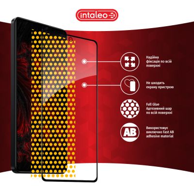 Стекло защитное Intaleo Full Glue Xiaomi Poco X5 Pro Black (1283126567438) | Зображення 6