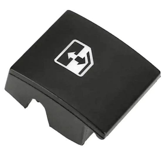 Opel Astra Zafira Tigra накладка кнопки склопідіймача (склопідйомника) чорна, 62404447Y Опель Астра Зафіра Тігра