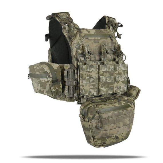 Плитоноска  CEN.2 Cordura1000D NIR піксель+  4 підсумків | Зображення 5