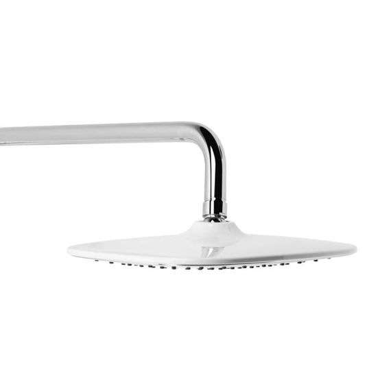 Душевая система универсальная Qtap Grand на три потребителя (с изливом) QTGRAWCR1004 Chrome/White | Зображення 8