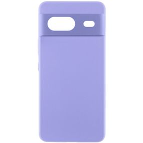Чохол Silicone Cover Lakshmi Full Camera (AA) для Google Pixel 8a Бузковий / Dasheen