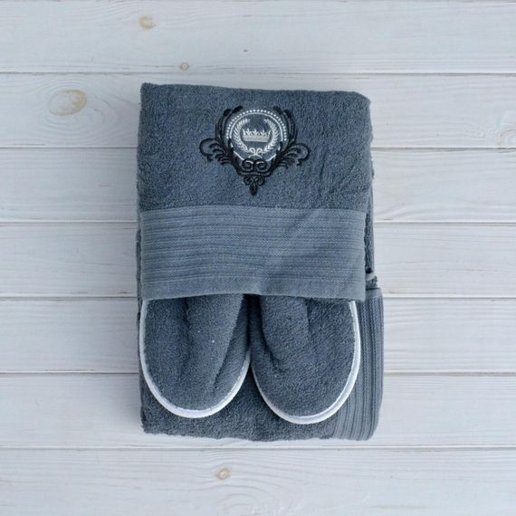 Набор мужской Fakili Sauna С темно-серый | Зображення 2