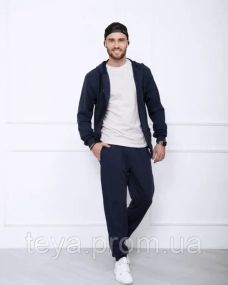 Спортивний костюм колір темно-синій розміри S, XL, L, M, XXL FI_004541