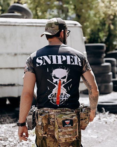 Тактична футболка для відведення поту oblivion Sniper ДЛ7350