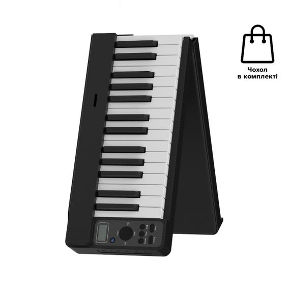 Складане цифрове піаніно (в комплекті з чохлом) Musicality PP61-BK _PortablePiano Mk2