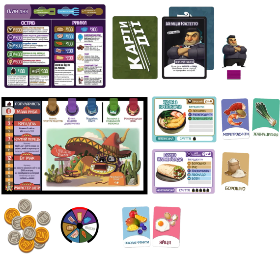 Настольная игра Битва Ресторанов (Rival Restaurants) | Зображення 4