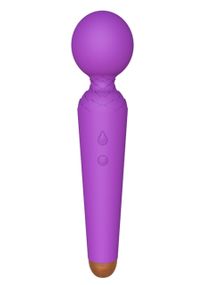 Вибромассажер микрофон Power Wand, фиолетовый Sex Aura