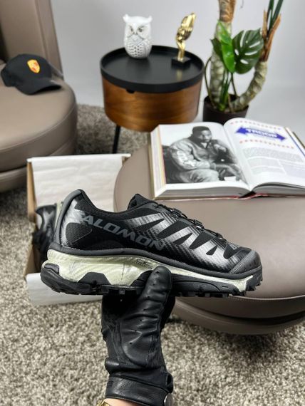 Мужские кроссовки Salomon XT-4 Carbon Black Grey Silver весна / літо / осінь A3633 43 27.5 см | Зображення 2