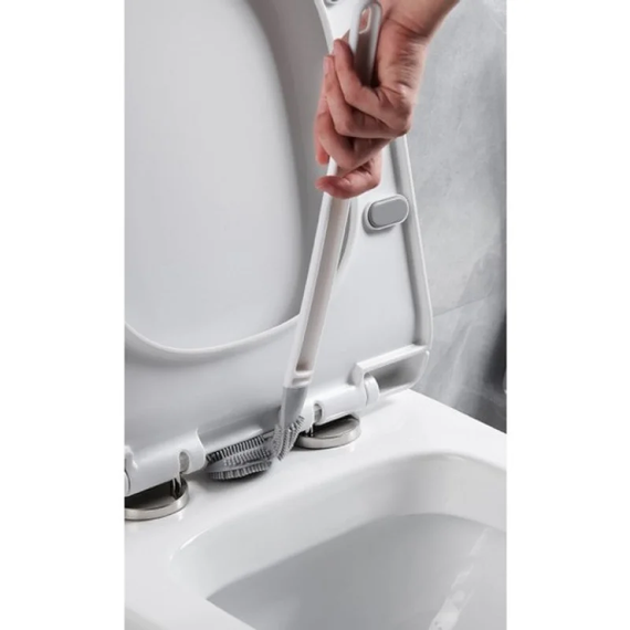 Силиконовый ёршик для унитаза Toilet Brush (антибактериальный, гигиеничный) | Зображення 2