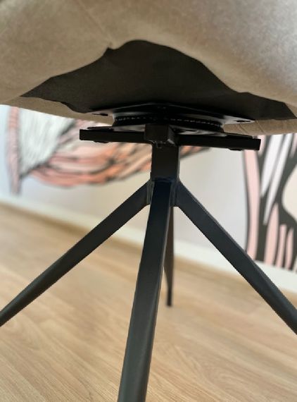 М'яке поворотне крісло R-110 з автоповоротом <unk> 180°, оббивка тканина | Зображення 5