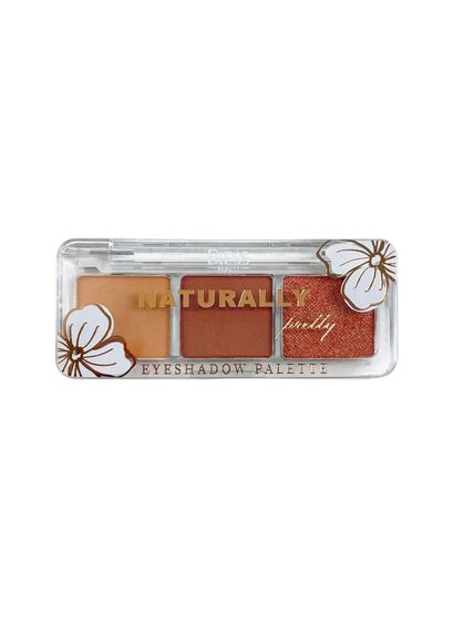 Палетка теней для век Bless Beauty Naturelly Pretty (3 цвета) - №2 (3*1.3 g)