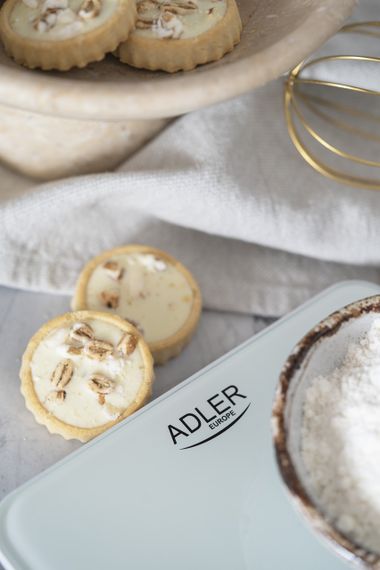Ваги кухонні електронні Adler AD 3177 USB-C білі до 10 кг зі скляною платформою | Зображення 8
