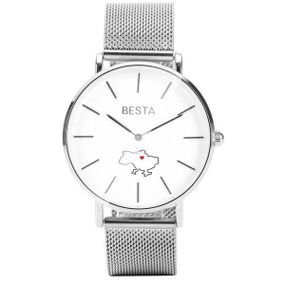 Часы женские Besta Love UA Silver