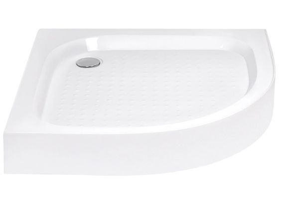 Гідробокс Tani SBM90x90.SAT.LOW.GR, низький, скло тоноване 4 мм, стінки BLA Lidz (LTSBM9090SATLOWGR) | Зображення 4