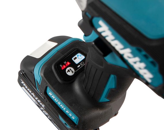 Винтоверт импульсный аккумуляторный Makita DTD157Z (140 Нм, 1/4", BL, LXT, без аккумуляторов и зарядного устройства) | Зображення 5