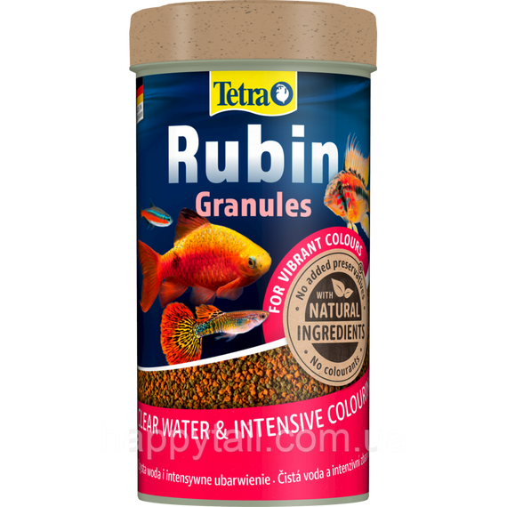 Корм Tetra Rubin Granules 250 мл (100 г) — Гранулы для окраса рыб купить | Зображення 3