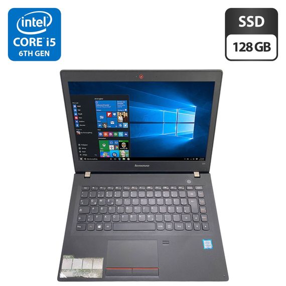 Ноутбук Б-класс Lenovo E31-80 / 13.3" (1366x768) TN / Intel Core i5-6200U (2 (4) ядра по 2.3 - 2.8 GHz) / 8 GB DDR3 / 128 GB SSD / Intel HD Graphics 520 / WebCam б/у