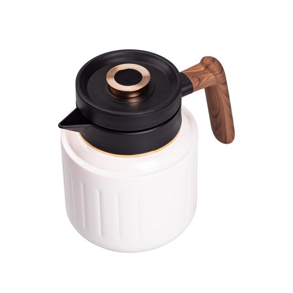 Чайник термос з індикатором температури та заварником 1 л білий HP-14-51W | Зображення 4