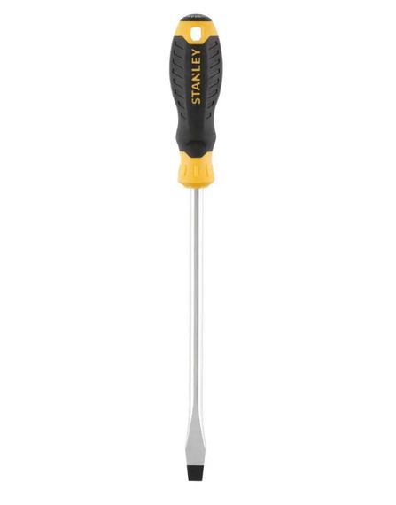Викрутка Stanley Cushion Grip довжиною 200 мм з жалом, що розширюється під шліц SL 10 (STHT16150-0) | Зображення 1