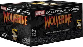 Коробка Фанко Поп Росомаха Оригинал Funko Pop Marvel Collector Corps Wolverine Box 2XL