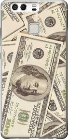 Чехол на Huawei P9 Доллары "3016u-347-17620"