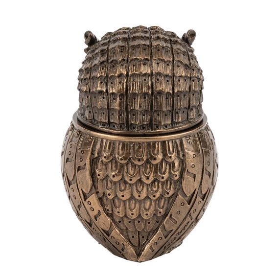 Скринька для прикрас Steampunk Owl 8 см | Зображення 3