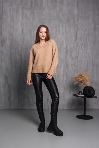 Ботинки женские зимние Fashion Rosie 3876 40 размер 255 см Черный | Зображення 8