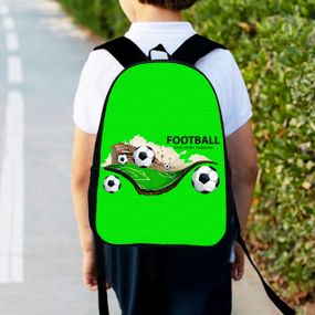 Рюкзак детский для футболиста 34х27см,городской ранец для мальчика футбол (00461)